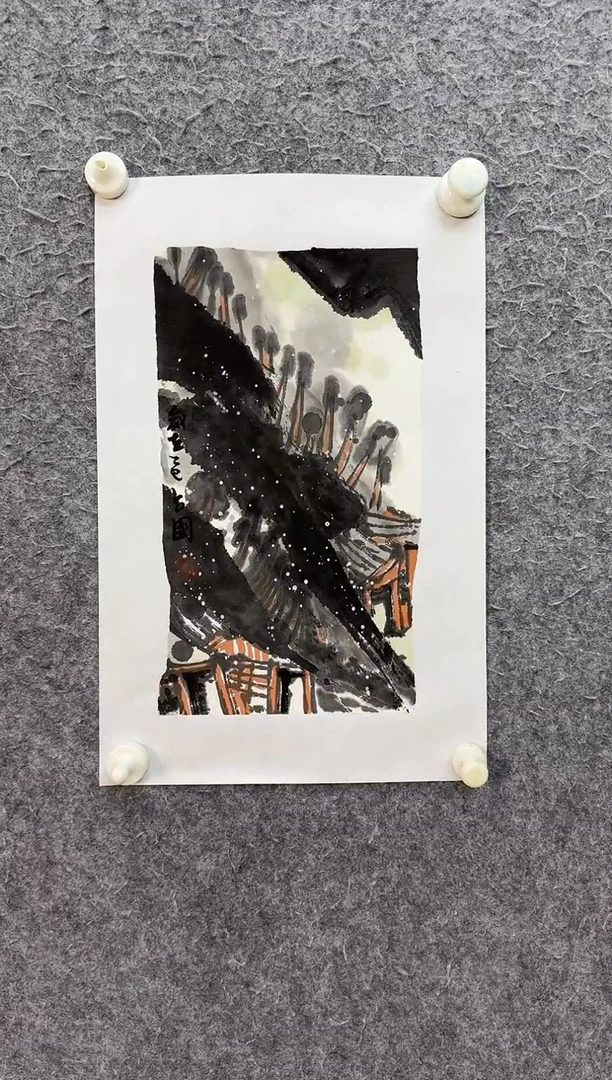 国画ST-JZP老师绘画作品