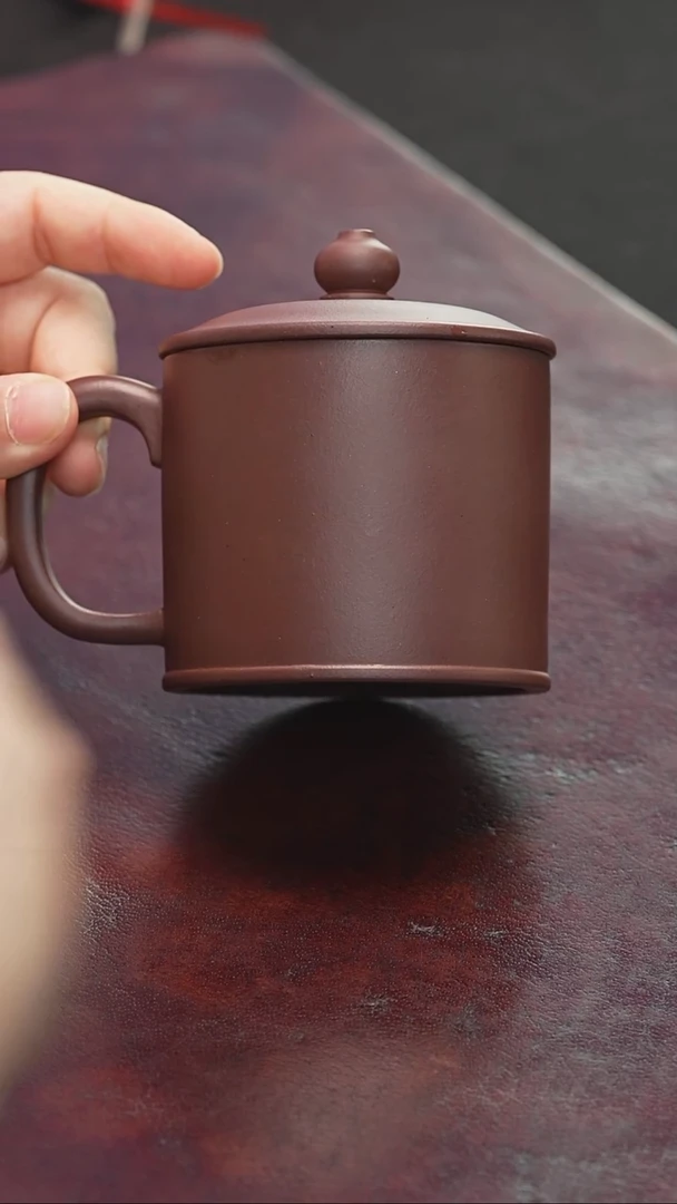 【闪购商品】紫砂茶壶盖杯盖杯180cc