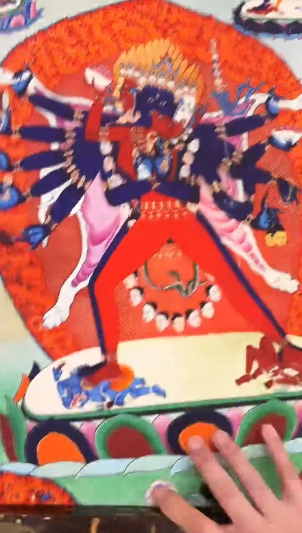 卷轴画唐卡16035