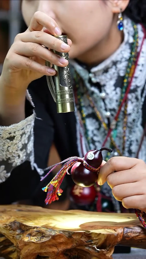 【闪购商品】462—光岳葫天然大漆酒葫芦不含漆珠