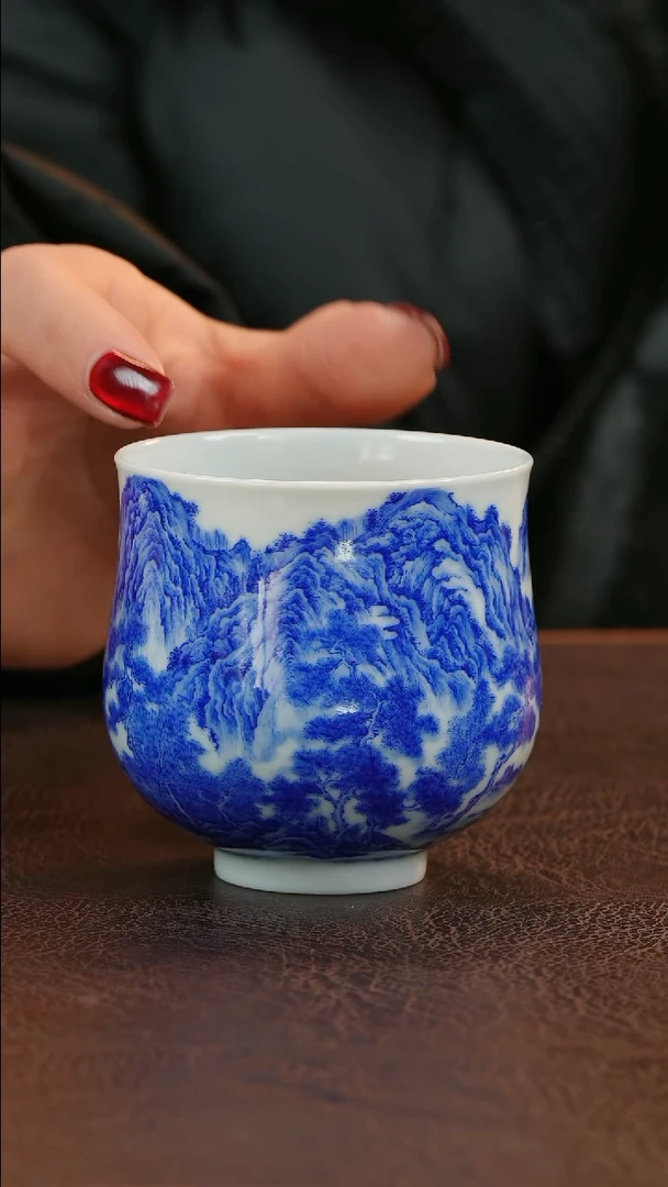 【闪购商品】福利青山赋山水主人杯陶瓷