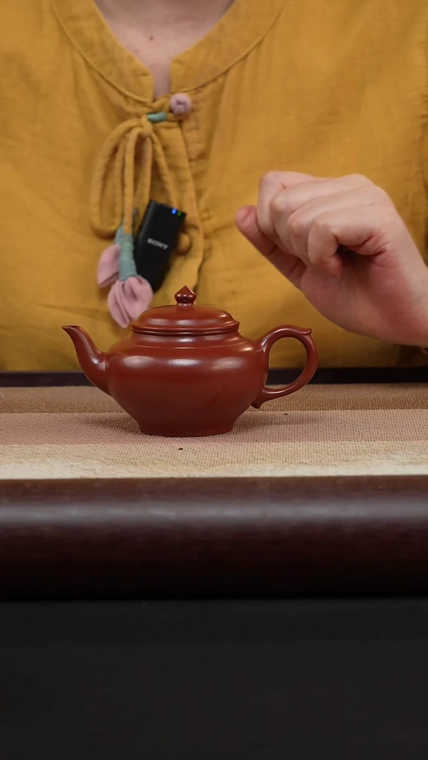 【闪购商品】紫砂茶壶笑樱-朱泥-MH-1782