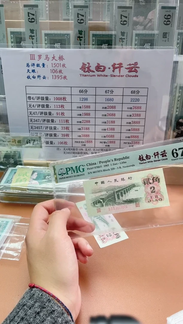 【闪购商品】大桥钛白纤云PMG67分带4天眼不挑号