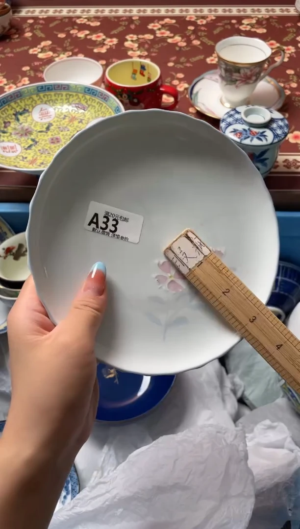 瓷片冬*瓷器瓷器A33