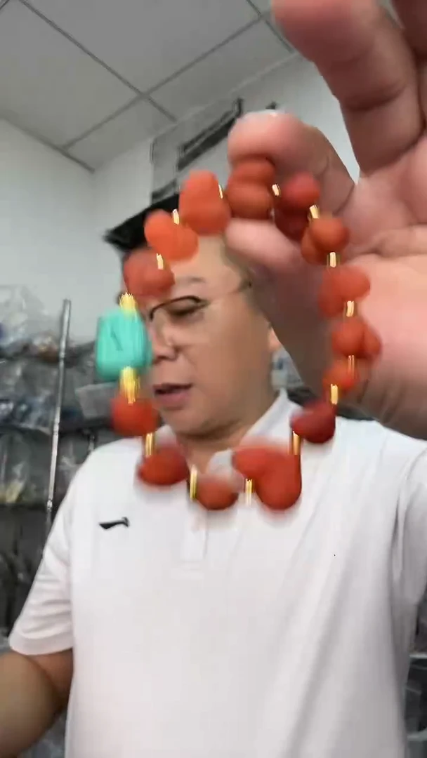 未镶嵌手串南红玛瑙手串