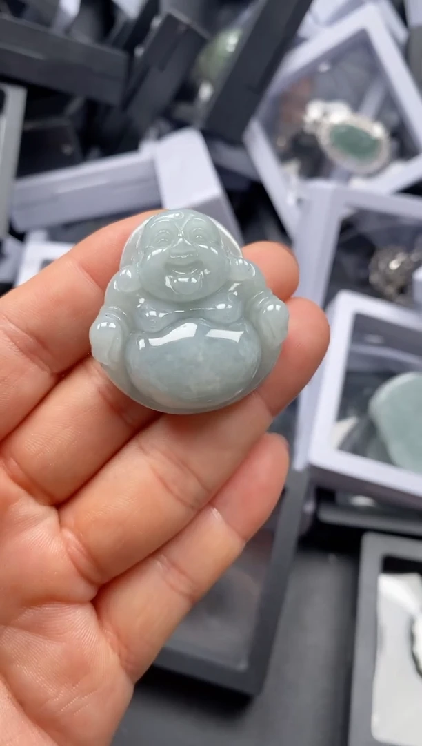 吊坠(不含链)未镶嵌翡翠9096