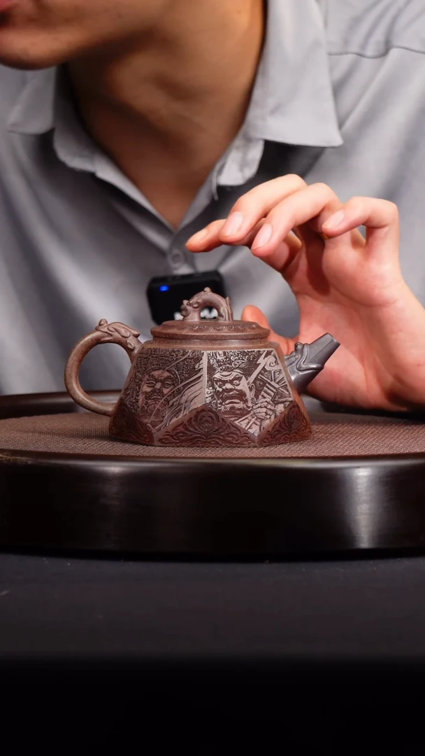 茶壶紫砂四方
