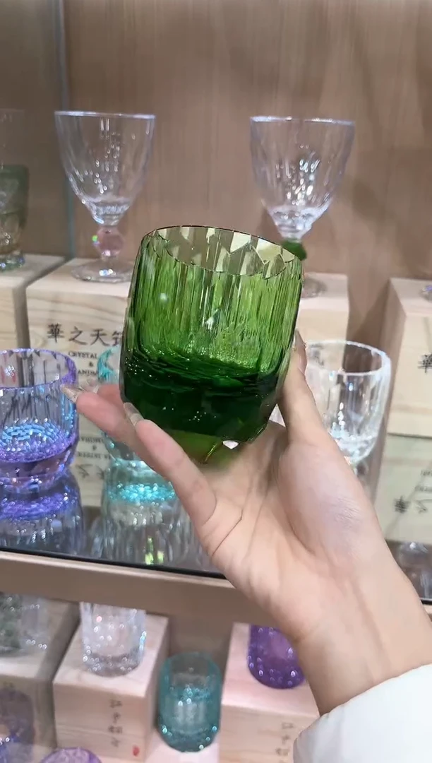绿色 钻面杯单只