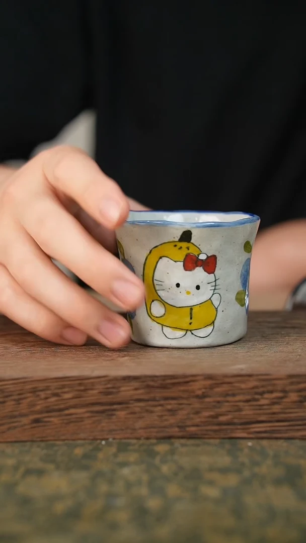 摆件泥垚手作 景德镇手工手绘器物