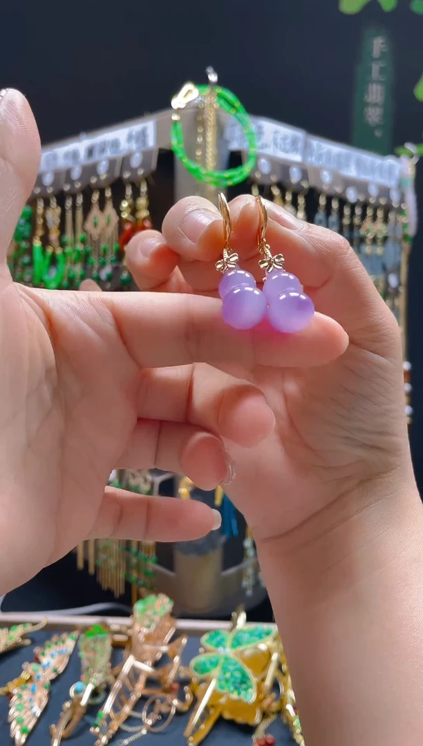 【闪购商品】玛瑙/玉髓耳饰合金019玛瑙饰品