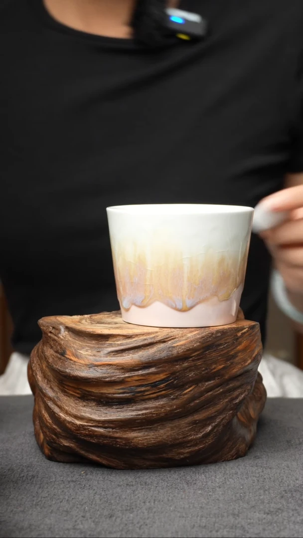 杯子119景德镇手创颜色釉杯（食品级）带冰裂纹