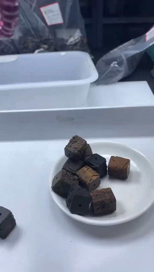 檀香木散珠w1722沉沉凤凰牡丹珠20*18mm*1个