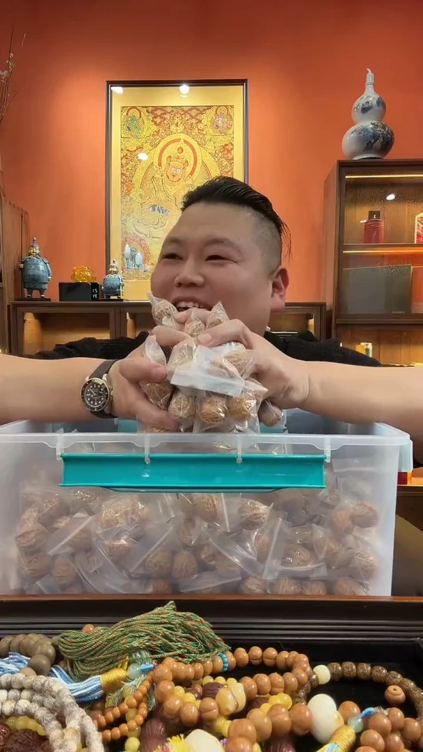 把件猴头核桃核桃小手捻全量多样性发1H016