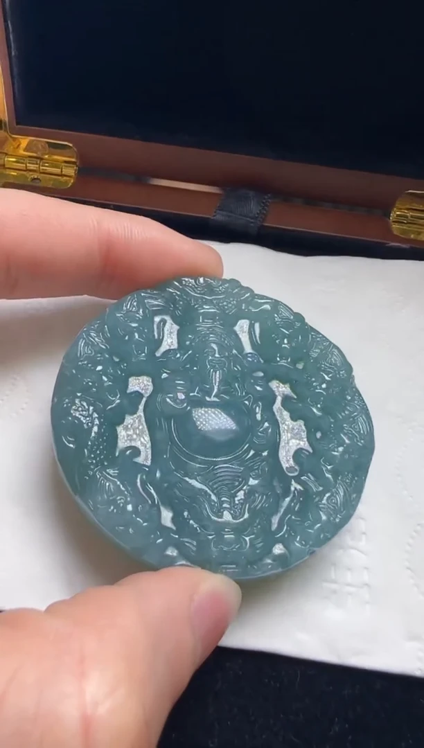 【闪购商品】翡翠颈饰未镶嵌多样性发其一DY@@60B7J07093