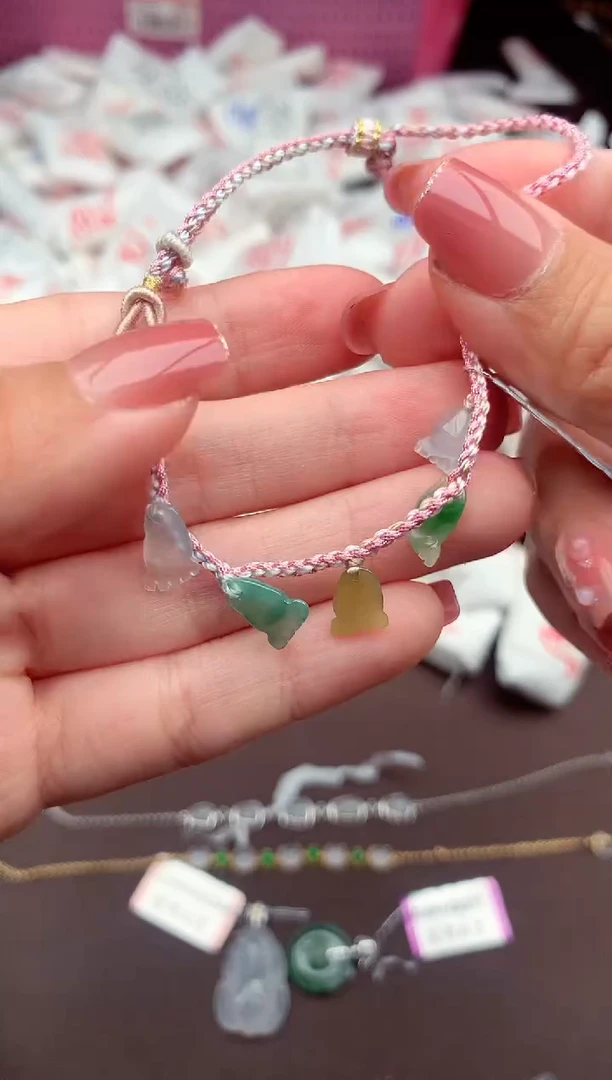 【闪购商品】翡翠手绳未镶嵌一