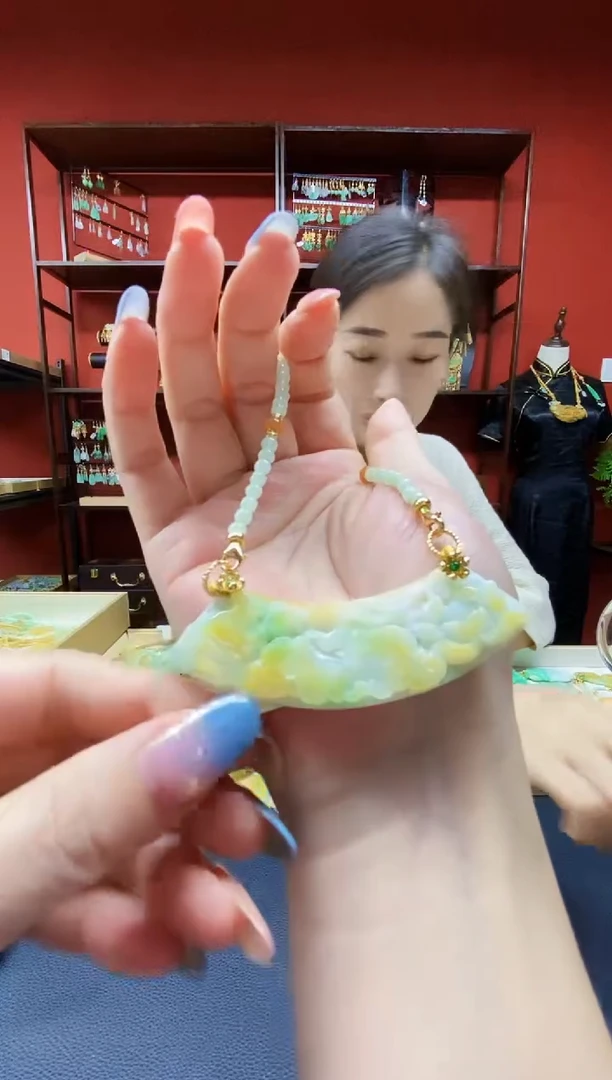 颈饰未镶嵌翡翠翡翠吊坠