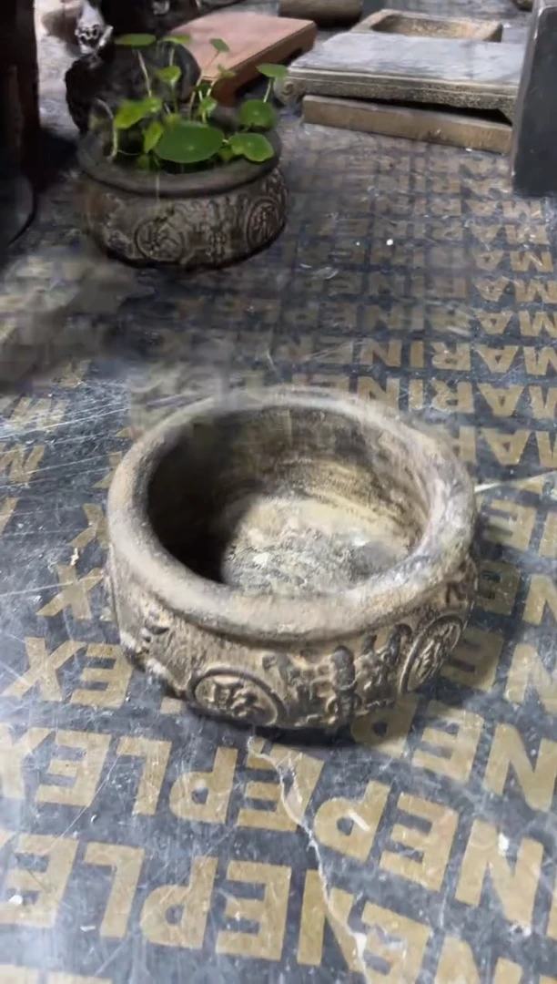 陶土【火山泥】聚宝盆