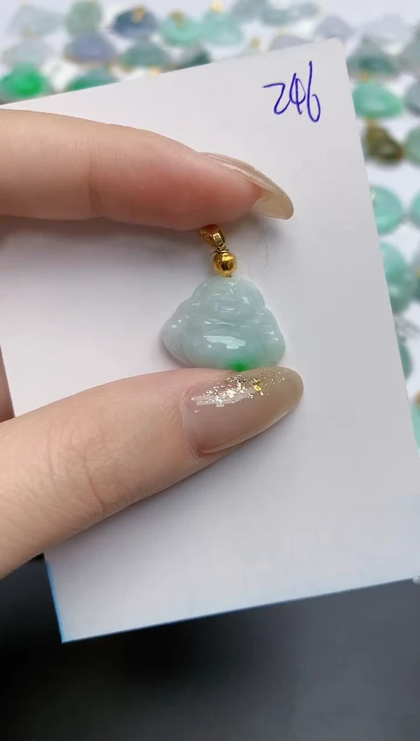 【闪购商品】翡翠颈饰未镶嵌天然缅甸翡翠A货