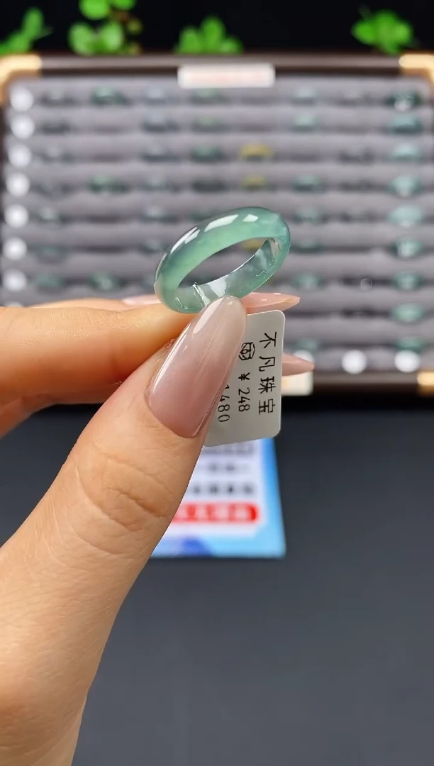 未镶嵌戒指翡翠天然A货翡翠11480