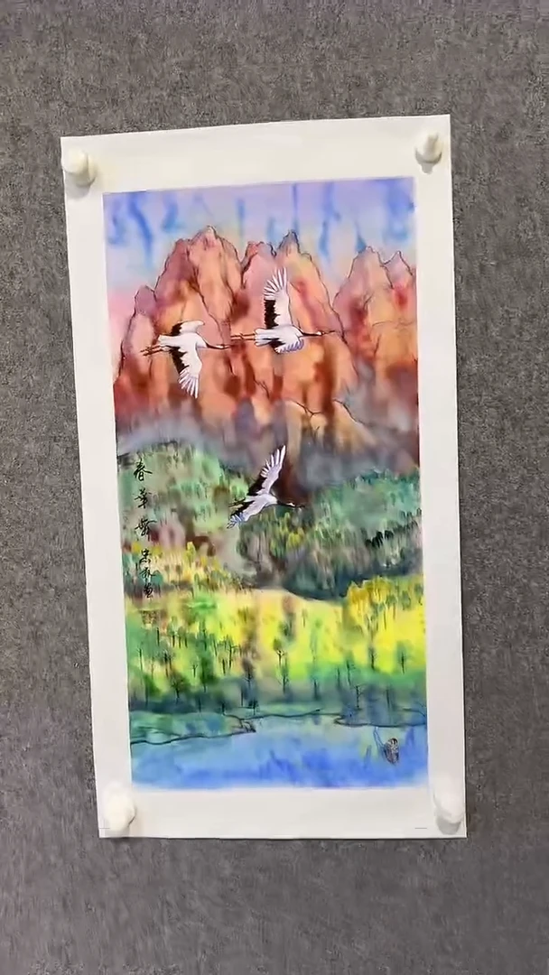 国画王忠权-2平尺-国画作品