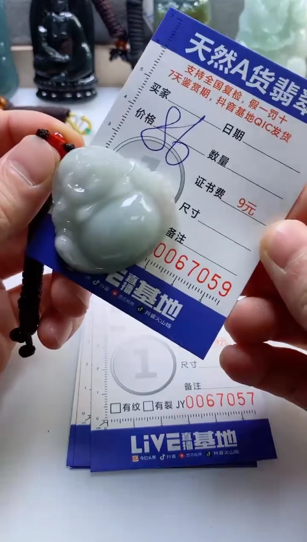 【闪购商品】翡翠挂件未镶嵌