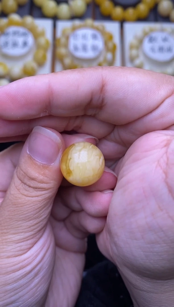 裸石琥珀未镶嵌大小姐珠宝严选68 17.5