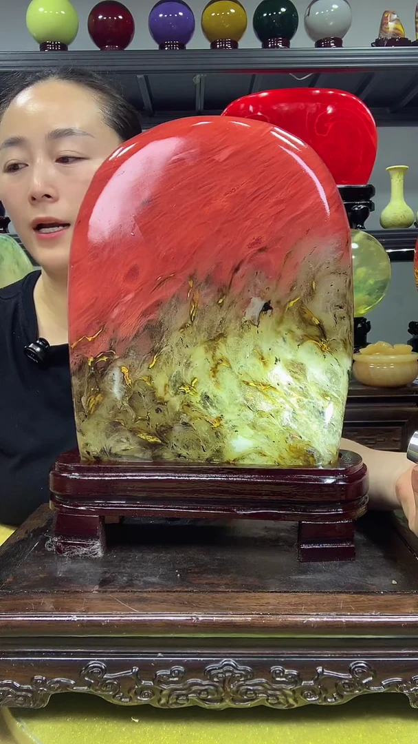 石材鸿运当头高档家居摆件办公室摆件