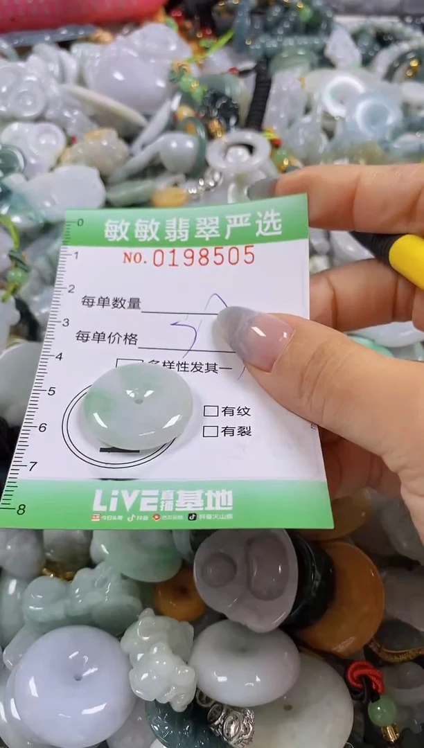翡翠未镶嵌颈饰闪购0198505