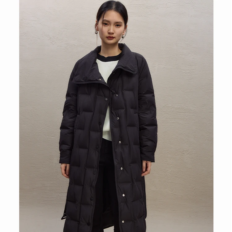 自巧小个子女装穿搭高级感收腰轻薄羽绒服保暖鸭绒外套 23ZQ94027