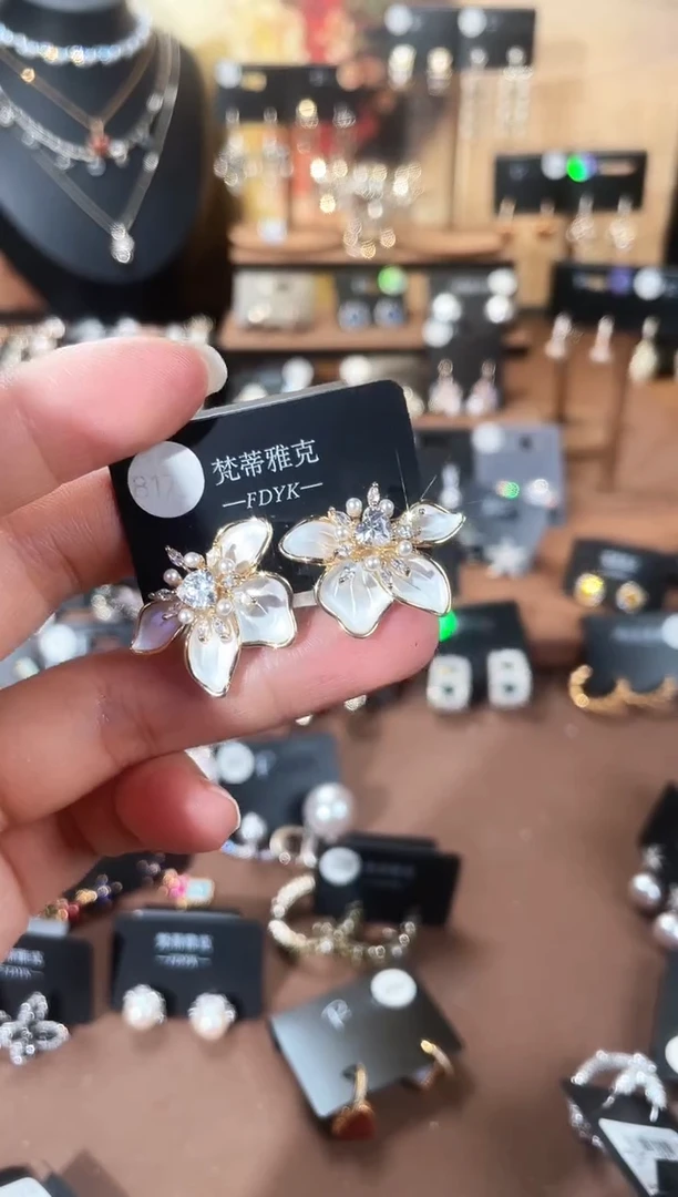 合金925银锆石梵817