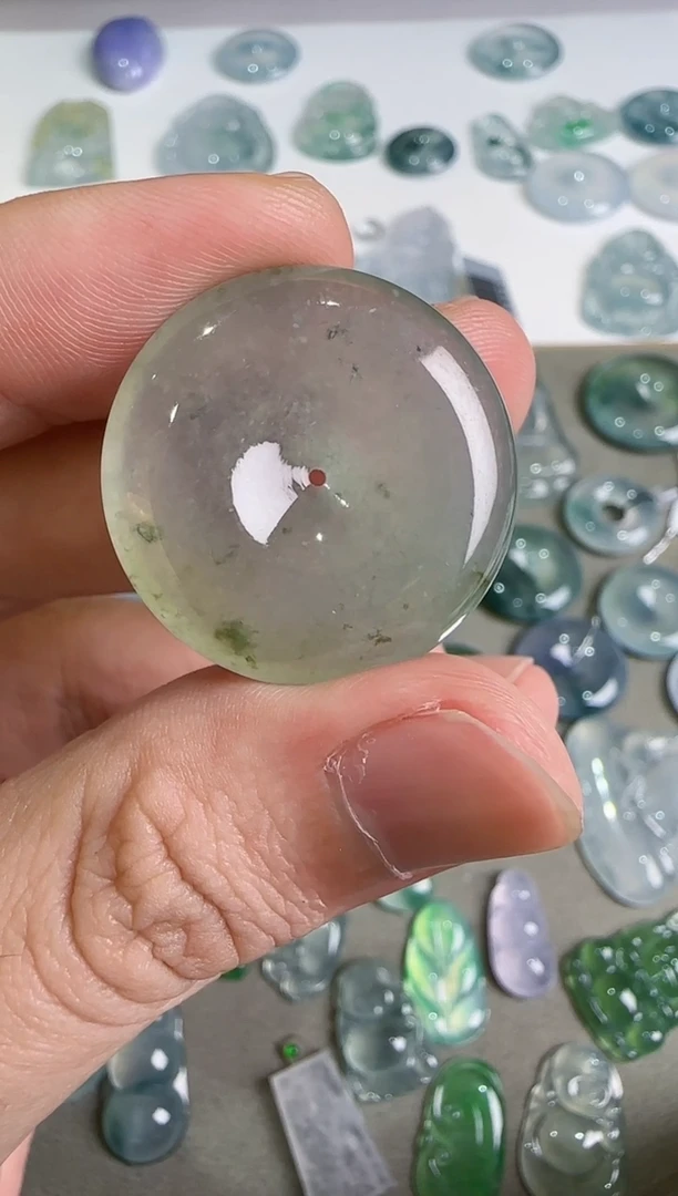 吊坠(不含链)未镶嵌翡翠..