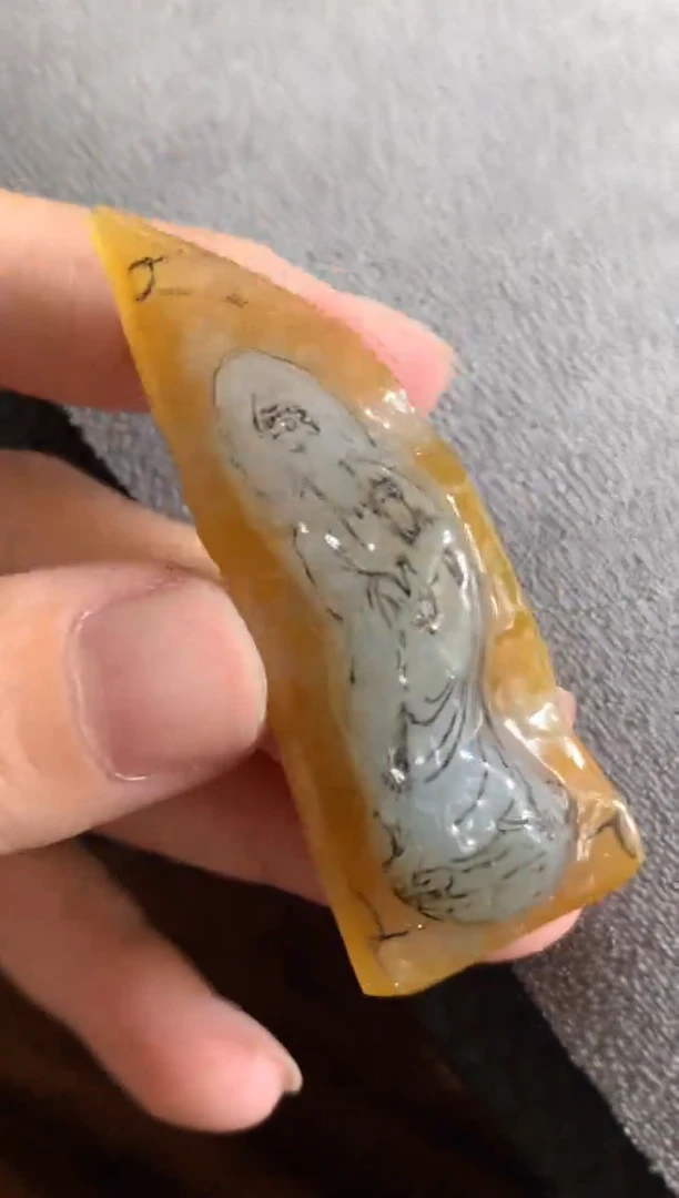 未镶嵌定制翡翠吊坠包工不退换