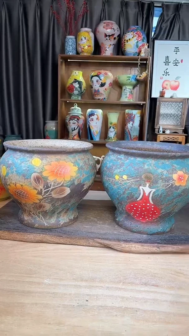 【闪购商品】摆件17-44口22高21    二个