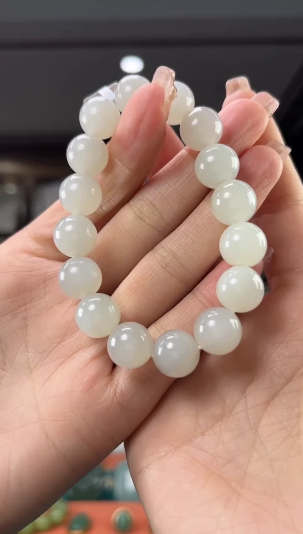 【闪购商品】和田玉颈饰未镶嵌佩佩12mm左右