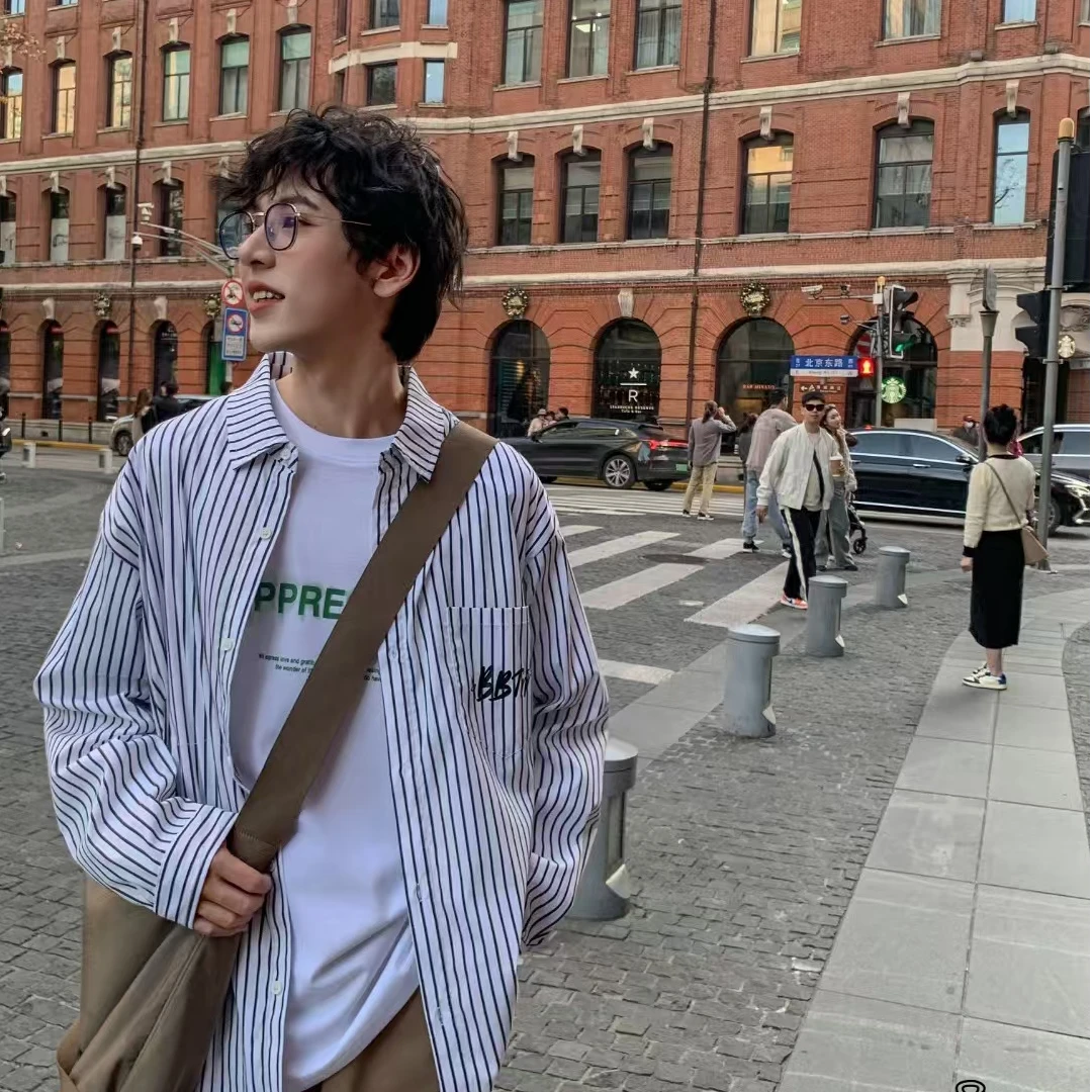 17080高端专享2025老林家天花板春款长袖衬衫白色