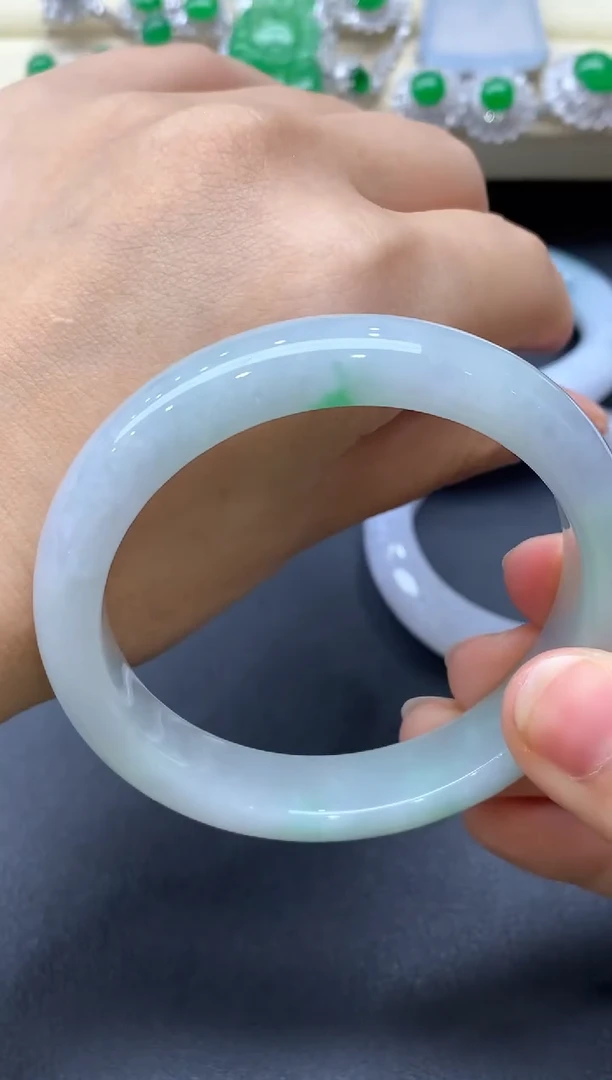 未镶嵌手镯翡翠431-中国好珍宝