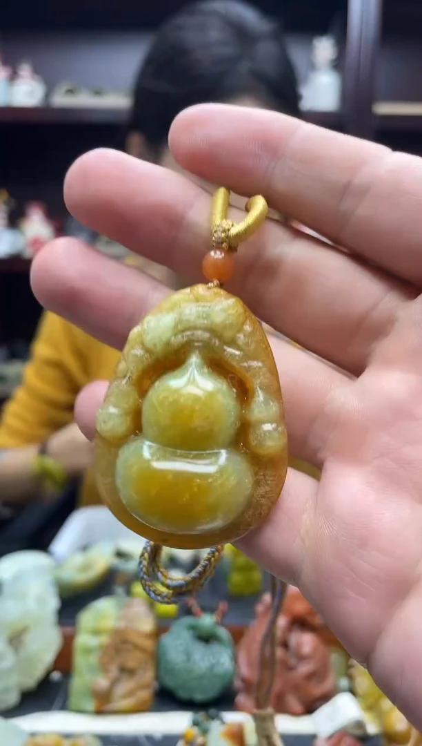 未镶嵌岫玉吊坠·
