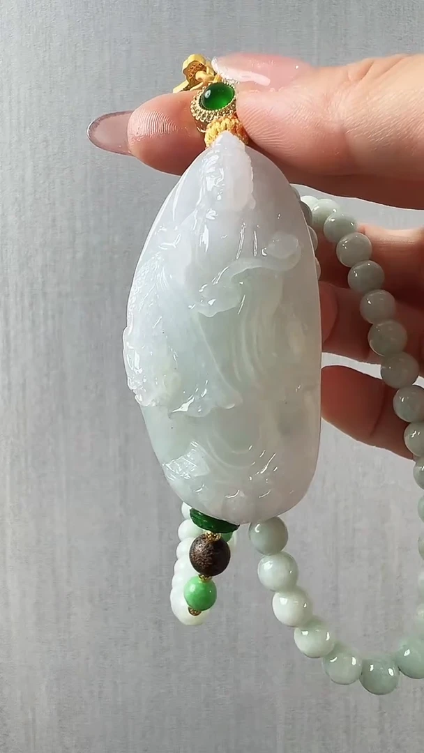 颈饰未镶嵌翡翠阿弥陀佛