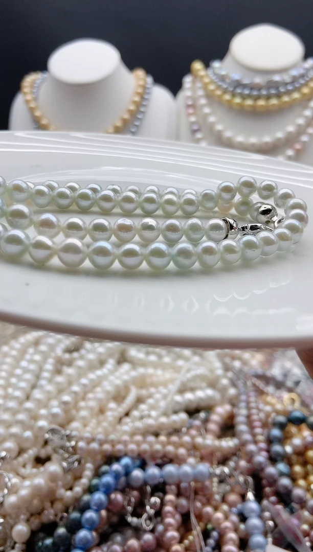 【闪购商品】淡水珍珠颈饰未镶嵌1