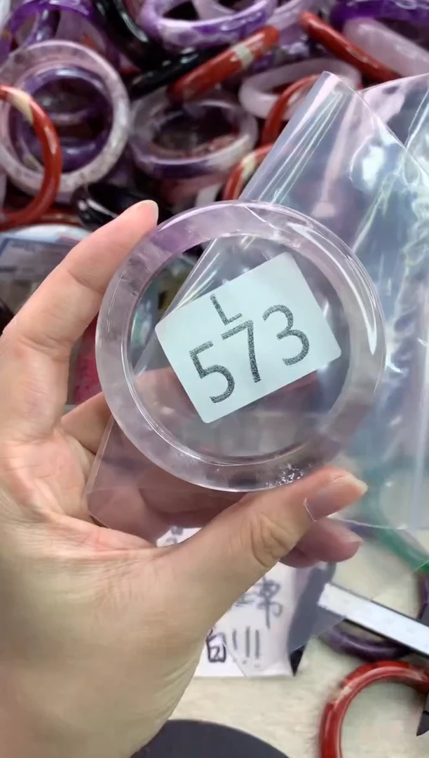 未镶嵌手镯水晶L573-55