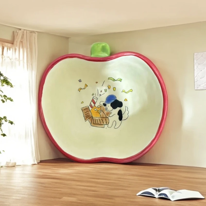景德镇卡通苹果碗