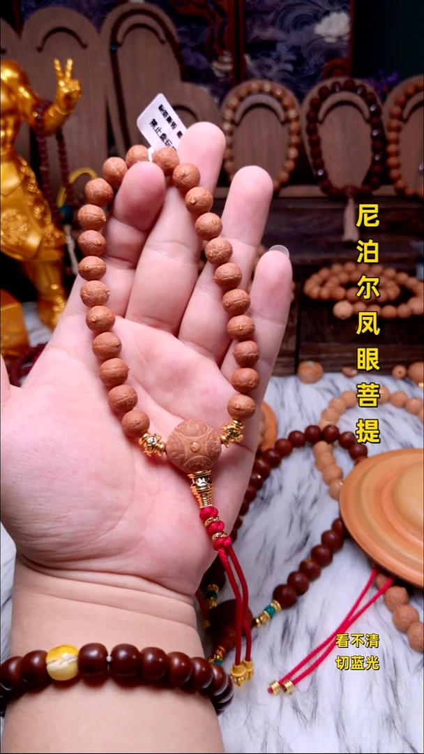 手串凤眼菩提新籽10.5