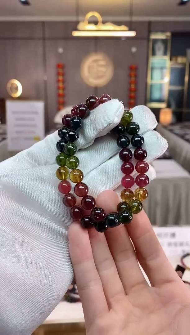 【闪购商品】碧玺单圈手串未镶嵌（多样性发一条）xion