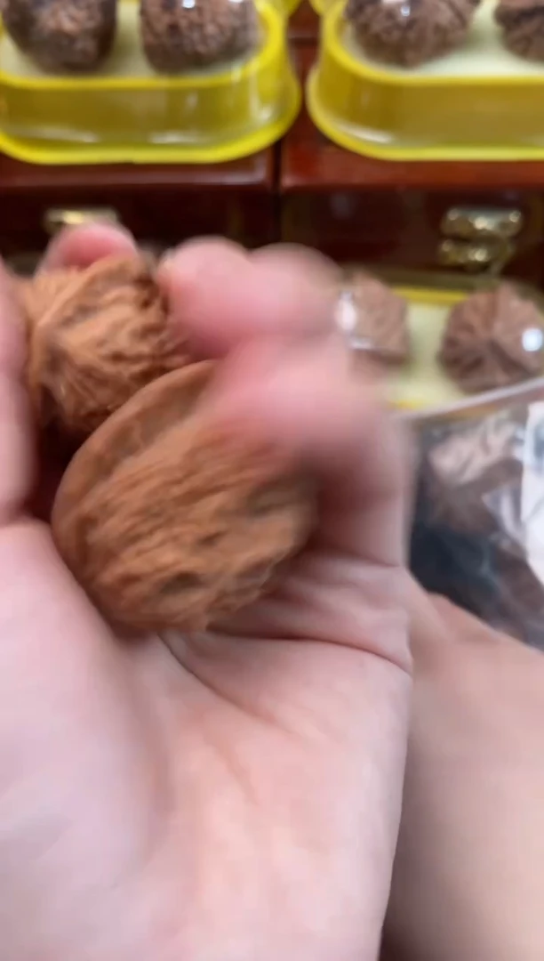 把件文玩核桃瓷娃娃33尺s112