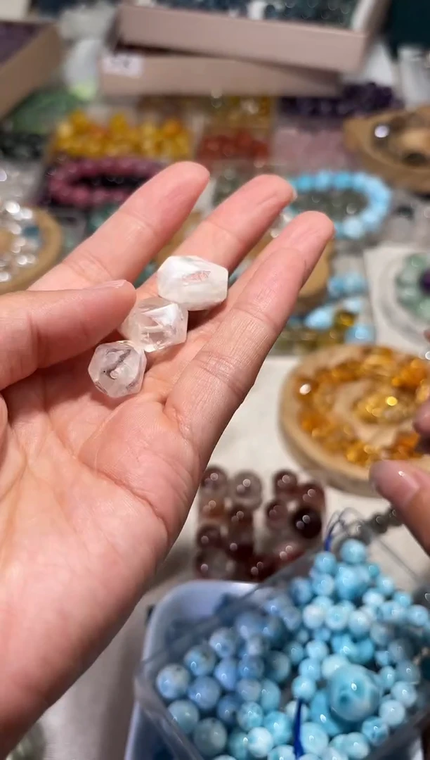 水晶手串未镶嵌Z38雪花随行一个