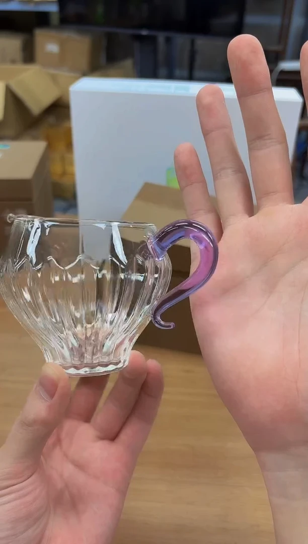 皿可洛迦公杯浅紫色