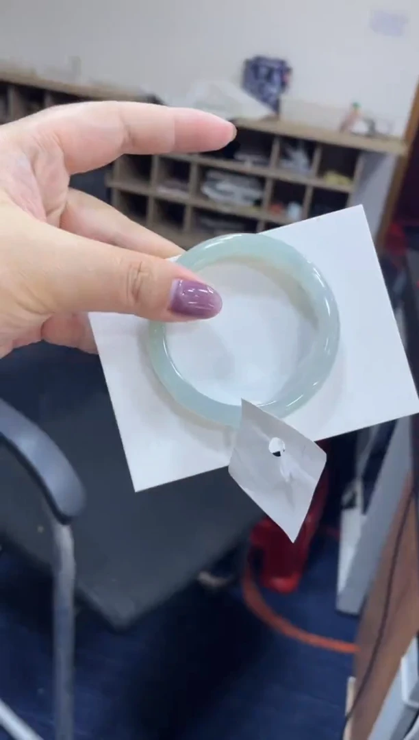 未镶嵌手镯定制翡翠爱****子正圈SZDZSXCZB