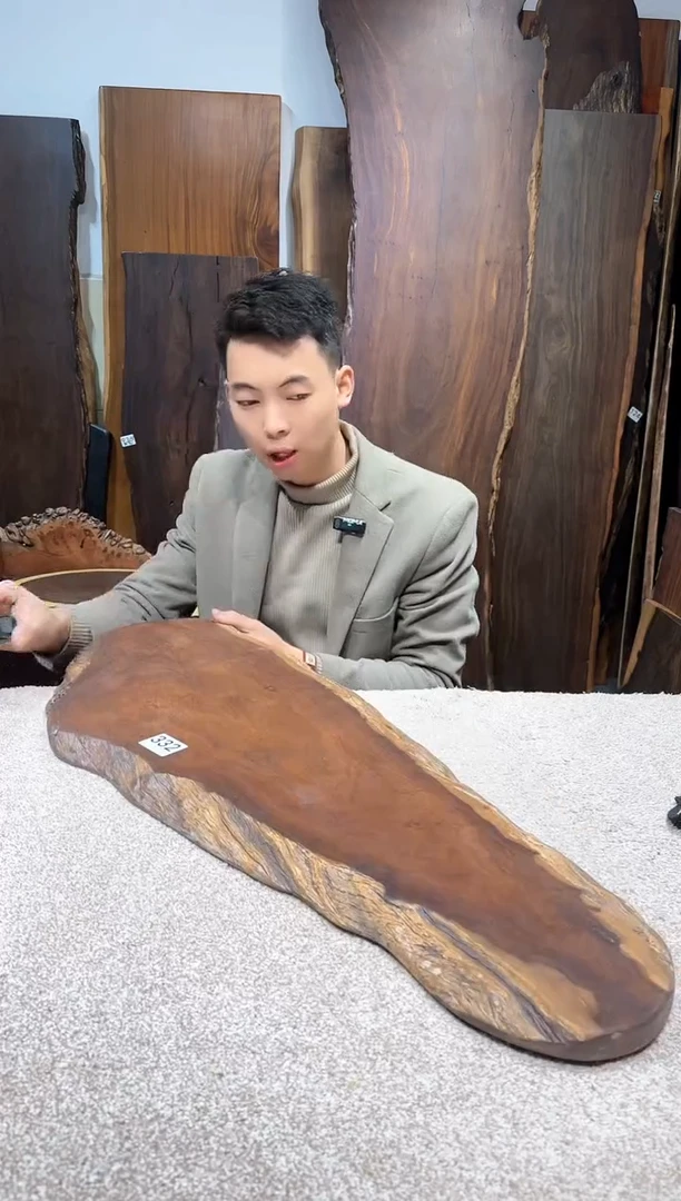 【闪购商品】风车木（黑檀木）尺寸83*35*2.5编号332