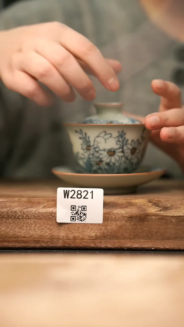 【经典福利】/ 盖碗@@W2821