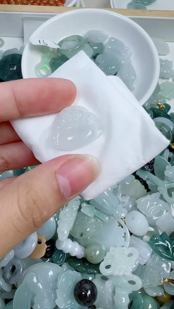 散珠翡翠164号链接，A货翡翠